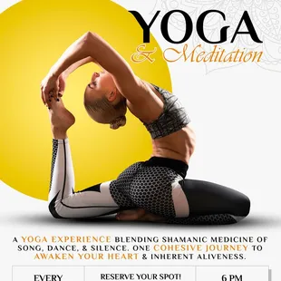 We are now offering Yoga &amp; Meditation classes at TW Dance Studio! Every Thursday @ 6pm! See our website for details or call (520) 429-0510 !