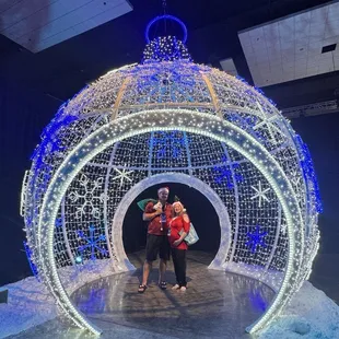 Giant ornaments