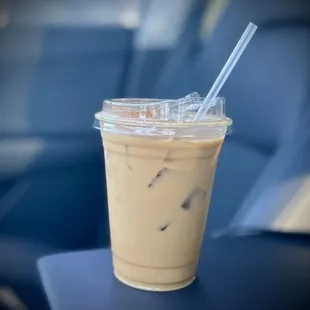 Toasted vanilla latte with cinnamon