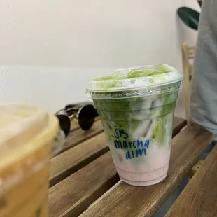 Strawberry Matcha