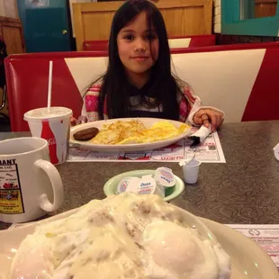 Duke breakfast for me and American breakfast for my date.