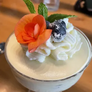 Lemon mousse