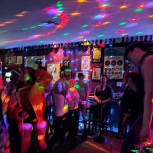 Double birthday party having a blast with Nicky Diamond&apos;s Karaoke Night @ Twelve Mile Limit