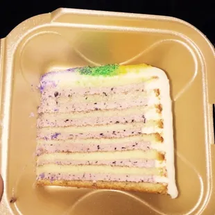 Debbie does doberge cake. Naturally Nawlins