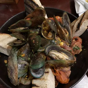 Mussels!