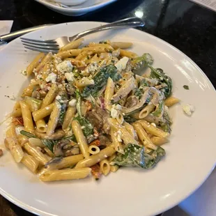 Steak pasta