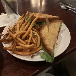 Smoked salmon BLT