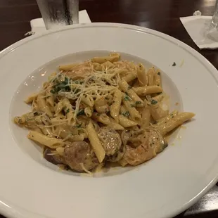 Cajun shrimp pasta