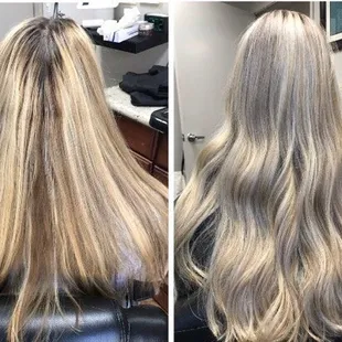 Before/After hair by Manal