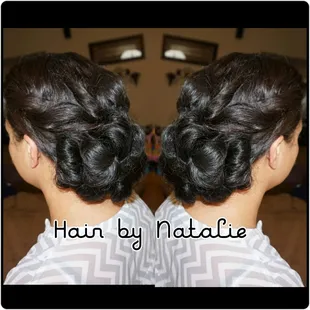 Specializing in bridal hair and makeup! Call/text Natalie for an appointment 559-375-5645