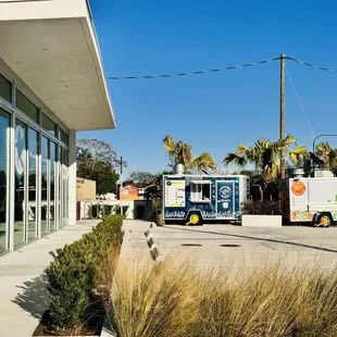 Permanent food trucks