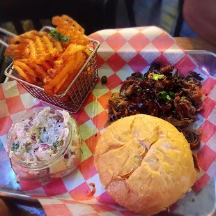 Barbeque Pork Sandwich