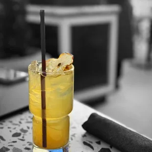 Wind Fall Mocktail | @whaevaeats