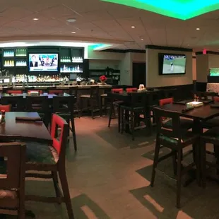 the interior of the restaurant