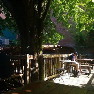 Patio area.
