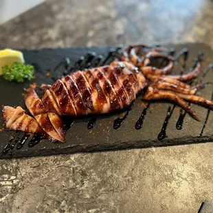 Grilled ika $14