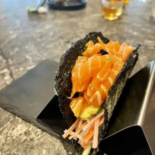 Salmon Taco Roll