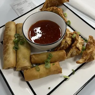 Sampler platter
