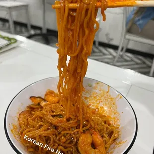 Korean Fire Noodles