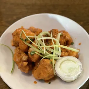 (Cauliflower) Veggie Buffalo Wings