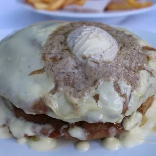 Gingerbread pancakes