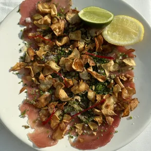 Tuna Carpaccio