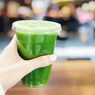 Fancy greens juice