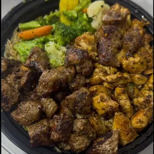 steak, food