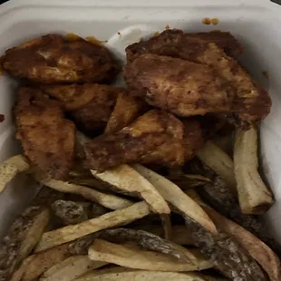 Lemon pepper hot wings