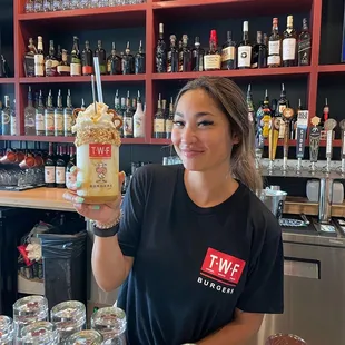 The amazing Netanya and  adult shakes, salted Carmel fTW.....