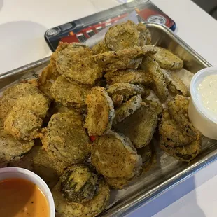 Fried pickles