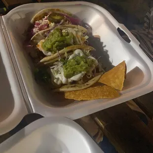 Fish and Steak Tacos