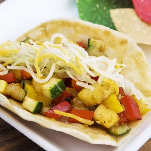 Veggie taco