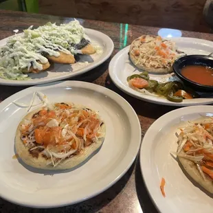 Papusas and empanadas