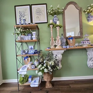 That sell decor items also as part of the gift shop.