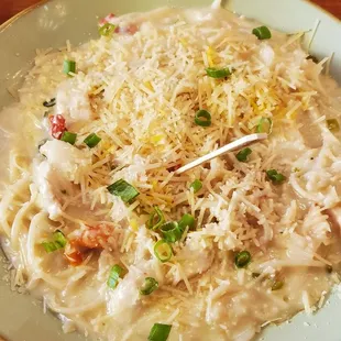 Gluten Free Pasta a la cream