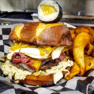 Pastrami Mommy Burger