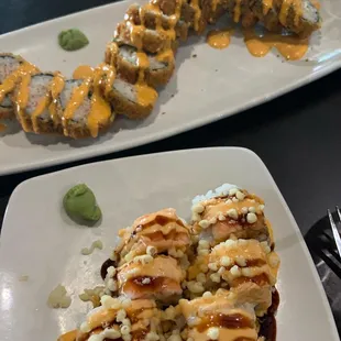 food, sushi and sashimi