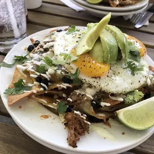 Brunch chilaquiles