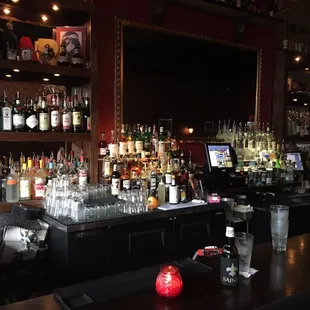 Twilight lounge bar on a slow weekday.