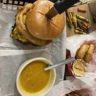 burgers, food