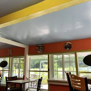 Inside view of outside