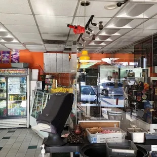 the inside of a grocery store