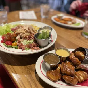 Rotisserie Chicken Cobb pretzel bites