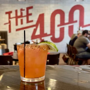 Spicy Strawberry Margarita