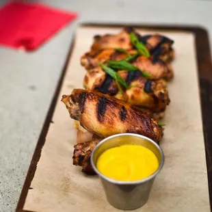 grilled chicken with mustard