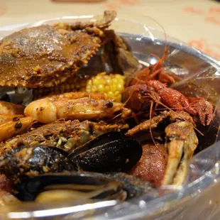 make your own seafood combo