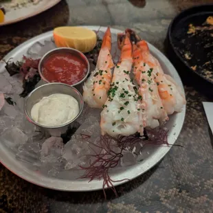 Shrimp cocktail!