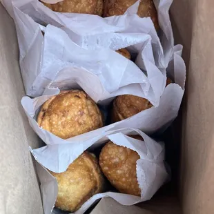 a box of doughnuts