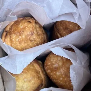 I got egg rolls.